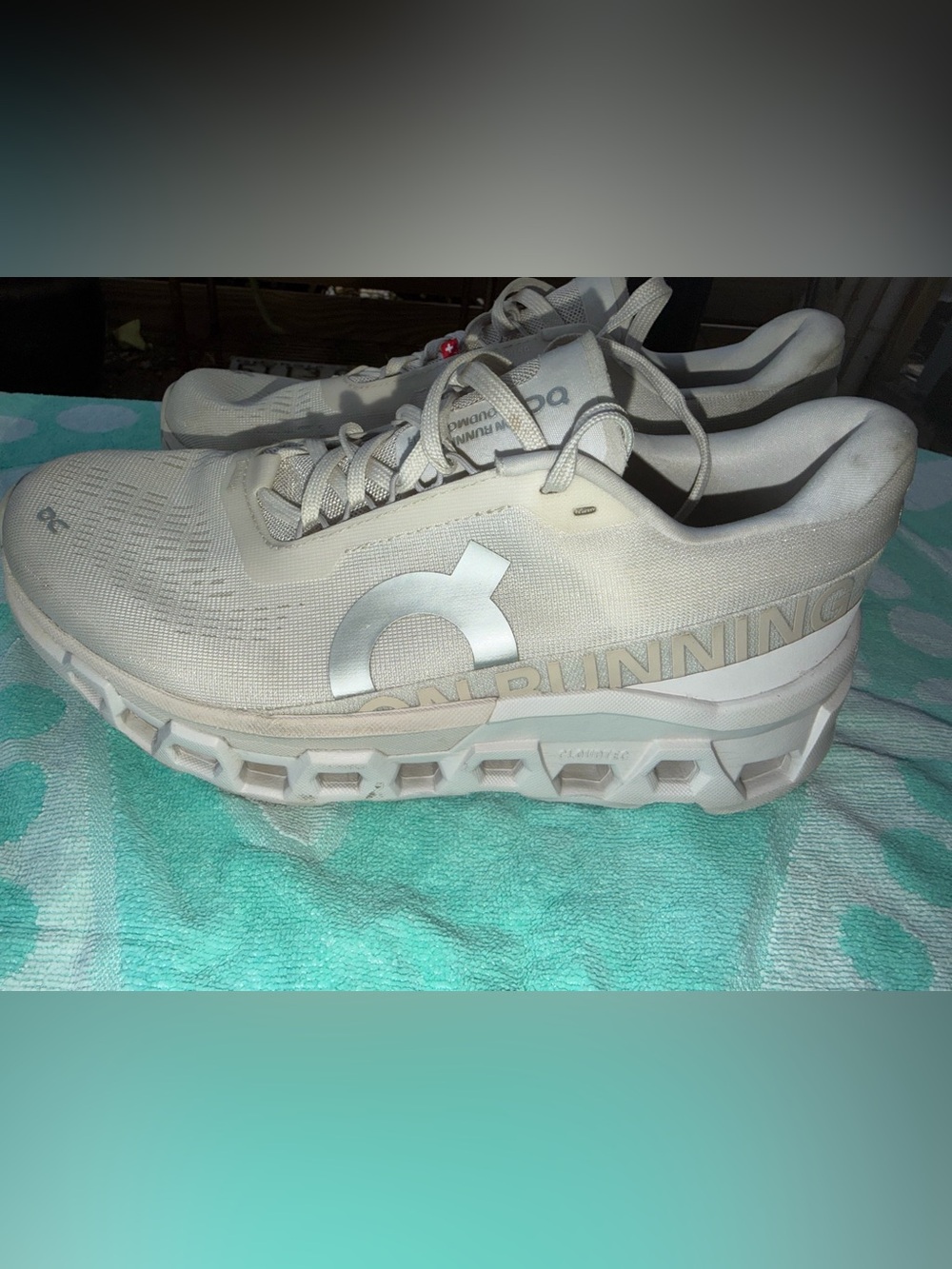On Running Women’s Cloudswift Athletic Shoes in Off-White